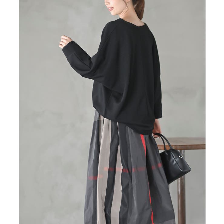 ラメサカリバ裾タックプルオーバー | rps | 詳細画像12 