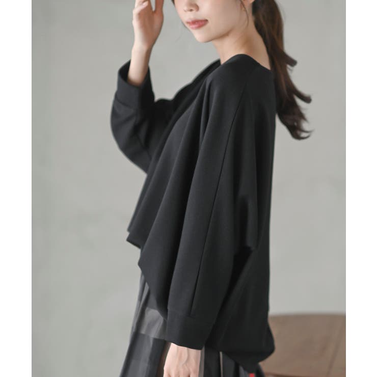 ラメサカリバ裾タックプルオーバー | rps | 詳細画像14 