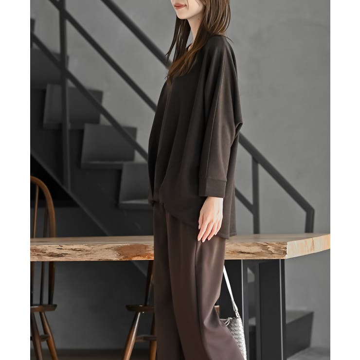 ラメサカリバ裾タックプルオーバー | rps | 詳細画像3 