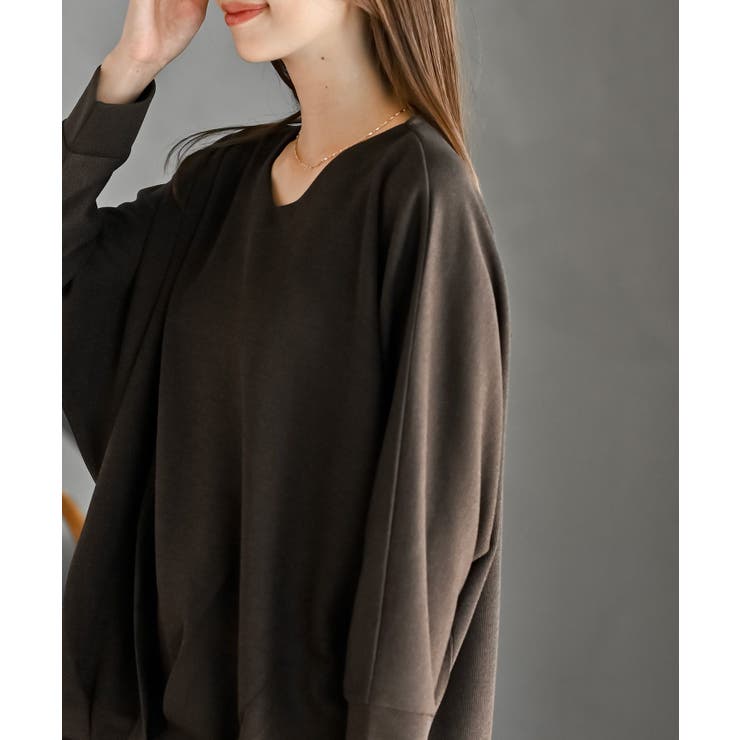 ラメサカリバ裾タックプルオーバー | rps | 詳細画像7 