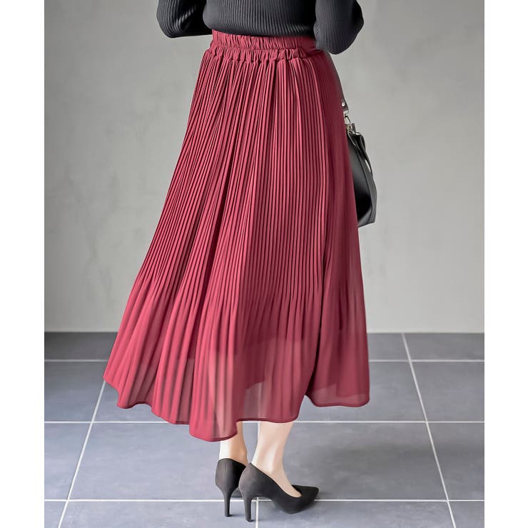 消しプリーツスカート[品番：RPSW0003071]｜rps（アールピーエス）の