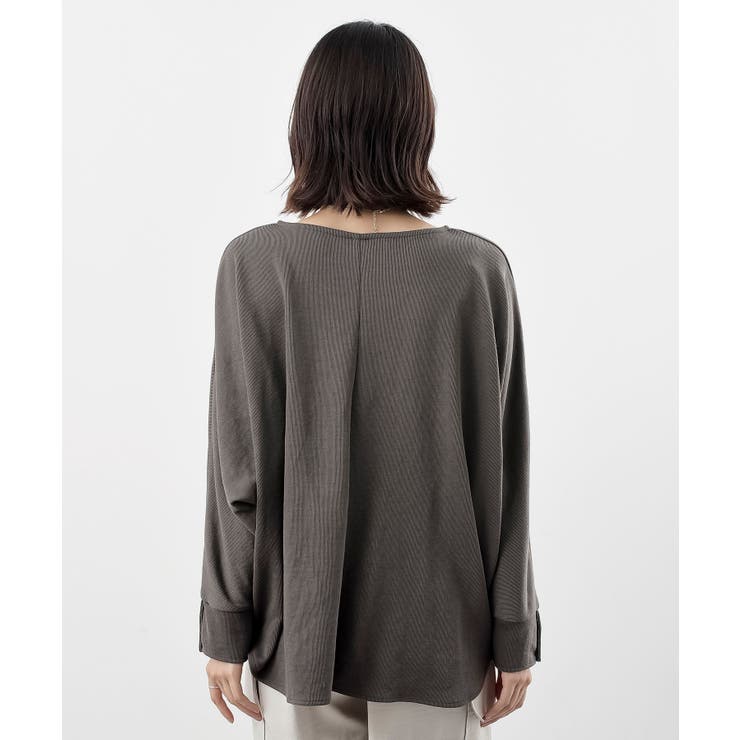 ネックレス付きダブルフェイス裾タックプルオーバー | rps | 詳細画像37 