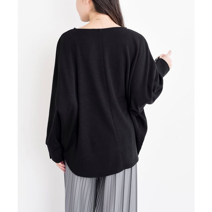 ネックレス付きダブルフェイス裾タックプルオーバー | rps | 詳細画像44 