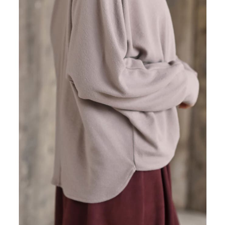 ネックレス付裾タックプチハイネックプルオーバー | rps | 詳細画像23 