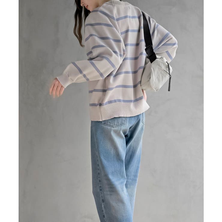 ラインボーダースポンジニットプルオーバー | rps | 詳細画像19 