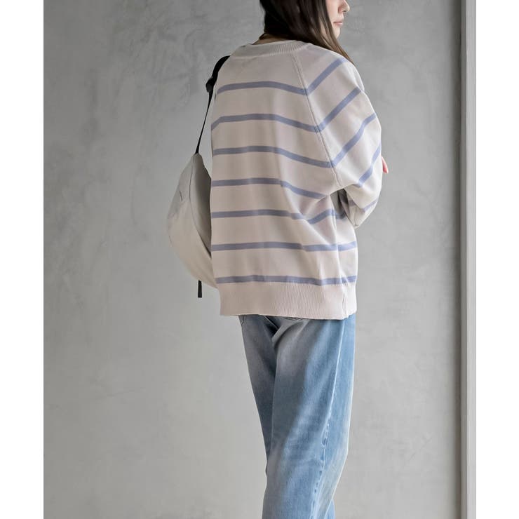 ラインボーダースポンジニットプルオーバー | rps | 詳細画像20 