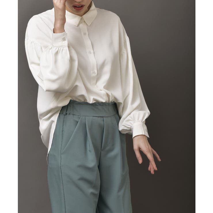 ボリュームスリーブＢＩＧシルエットブラウス | rps | 詳細画像11 