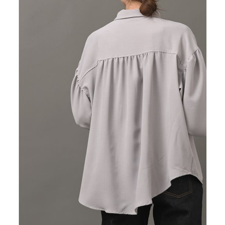 ボリュームスリーブＢＩＧシルエットブラウス | rps | 詳細画像18 