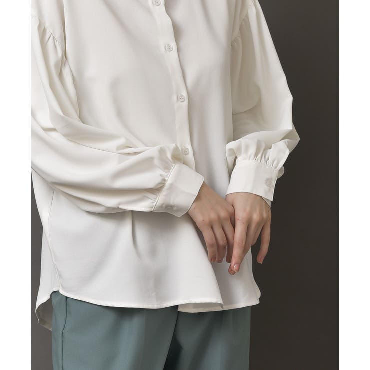 ボリュームスリーブＢＩＧシルエットブラウス | rps | 詳細画像6 