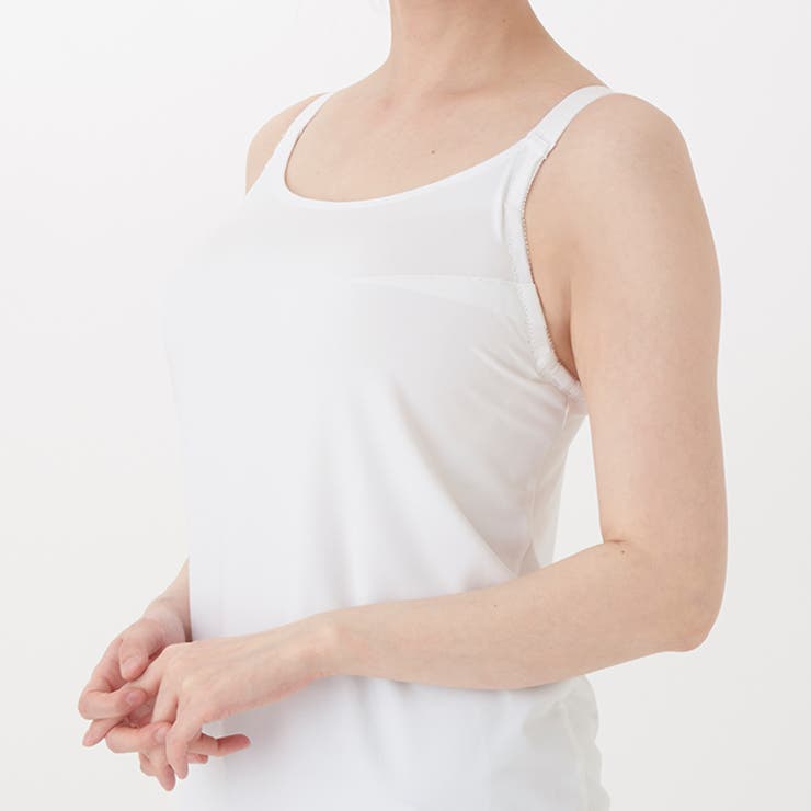 大きいサイズ キャミブラVer2.0 白 丸胸（SP-325） | Ruiglamourous | 詳細画像3 