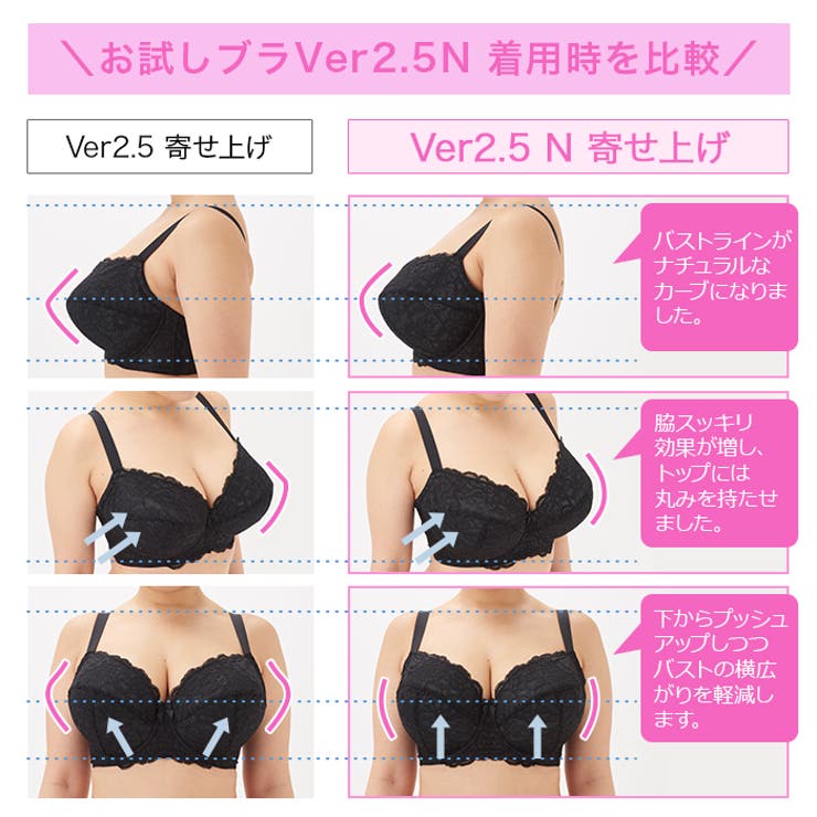 ブラジャー 大きいサイズ お試しブラVer2 | Ruiglamourous | 詳細画像2 