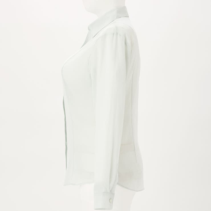 SALE 大きいサイズ 女性 売れ筋商品|||シャツVer3.5 シアーグリーン・スキッパー（SP-513） 大きいサイズ シャツVer3.5 シアーグリーン・スキッパー（SP-513