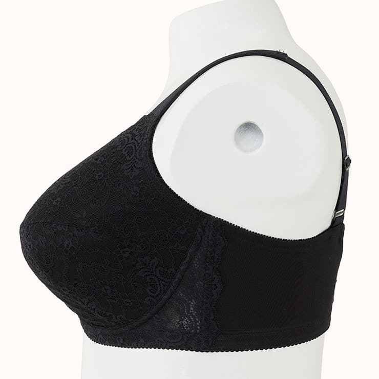 ブラジャー 大きいサイズ プラスサイズブラ 黒 フルカップ（SP565) | Ruiglamourous | 詳細画像6 