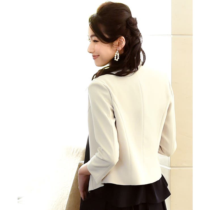 ショールカラーボレロジャケット | RUIRUE BOUTIQUE | 詳細画像10 