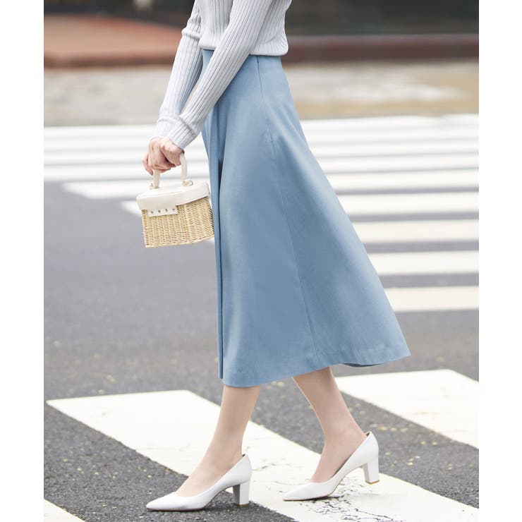 シークレットゴム ハイウエストＡラインスカート | RUIRUE BOUTIQUE | 詳細画像11 