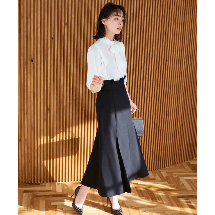 マーメイド/ブラック(3BL) | 選べる3typeシルエットスカート | RUIRUE BOUTIQUE