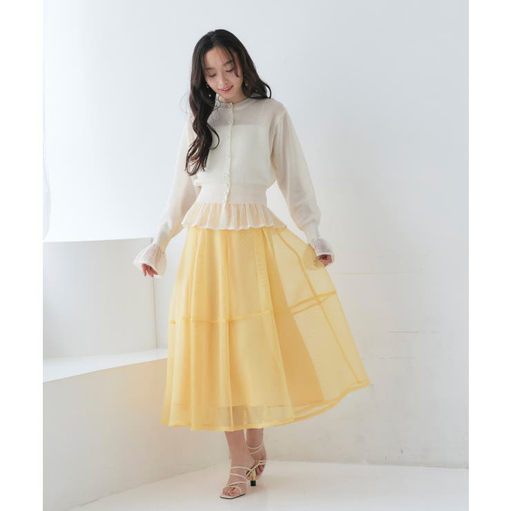 選べるシルエット・シアーメッシュスカート | RUIRUE BOUTIQUE | 詳細画像25 