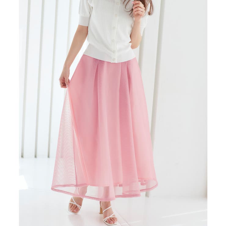 選べるシルエット・シアーメッシュスカート | RUIRUE BOUTIQUE | 詳細画像42 