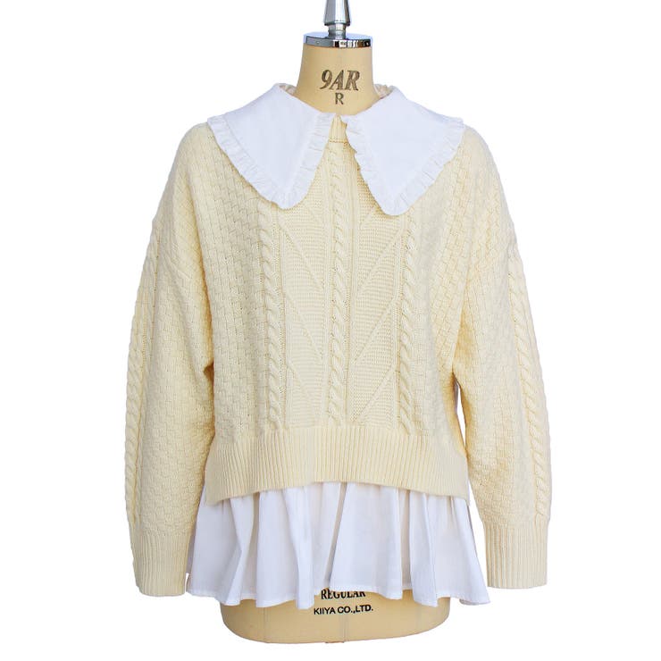 ビックカラーケーブルニット | RUIRUE BOUTIQUE | 詳細画像14 