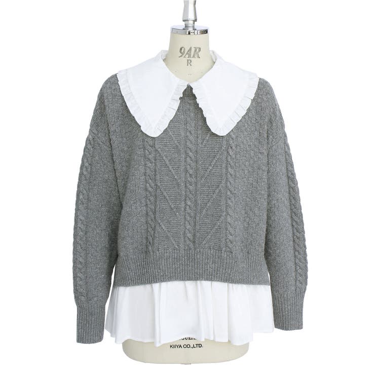 ビックカラーケーブルニット | RUIRUE BOUTIQUE | 詳細画像21 