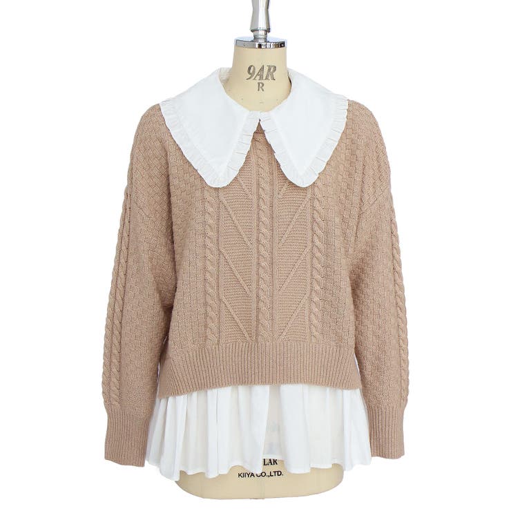 ビックカラーケーブルニット | RUIRUE BOUTIQUE | 詳細画像7 