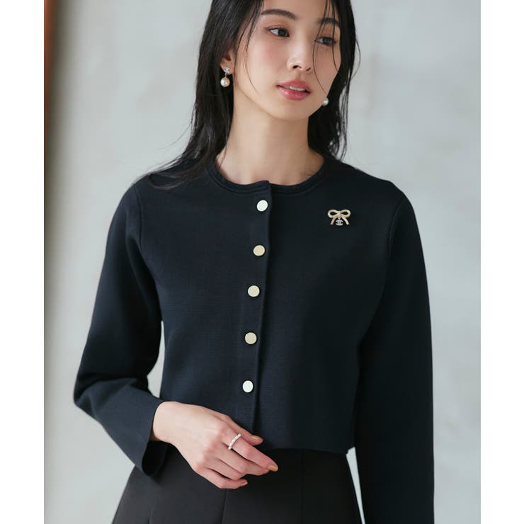 【選べるデザイン】スポンディッシュボックスカーディガン | RUIRUE BOUTIQUE | 詳細画像4 