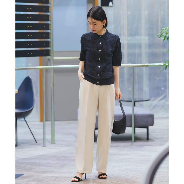 透かし編みニットポロ | RUIRUE BOUTIQUE | 詳細画像17 