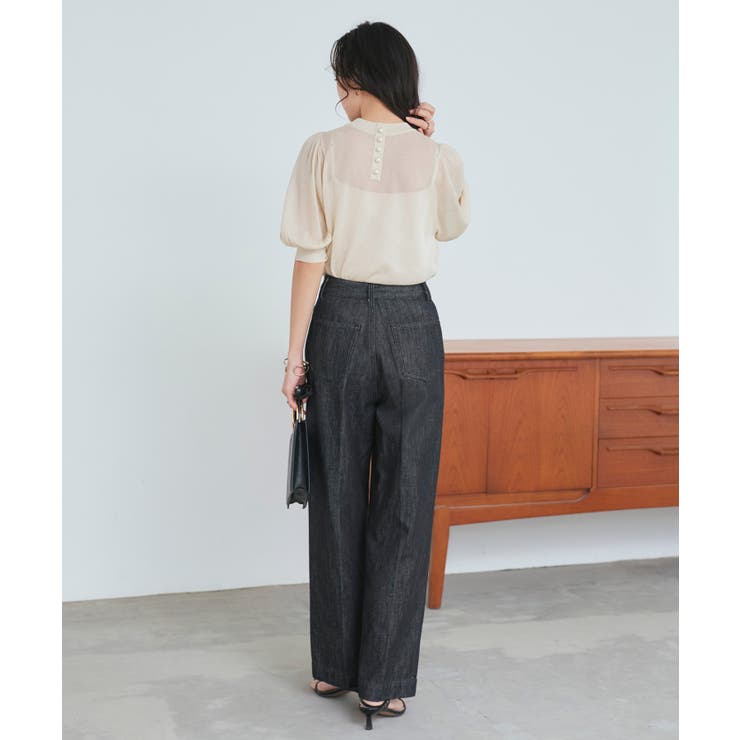 バックパールシアーパフニット | RUIRUE BOUTIQUE | 詳細画像10 