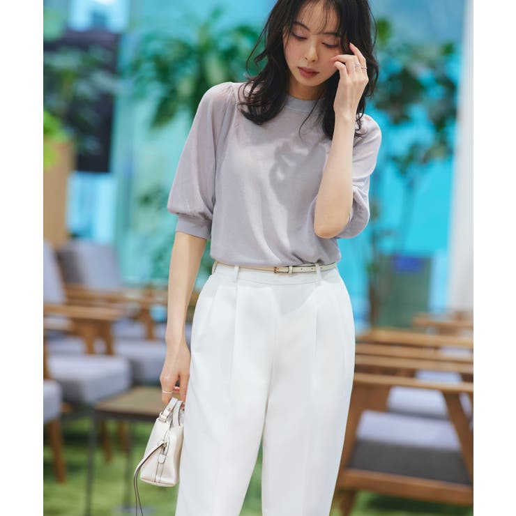 バックパールシアーパフニット | RUIRUE BOUTIQUE | 詳細画像18 