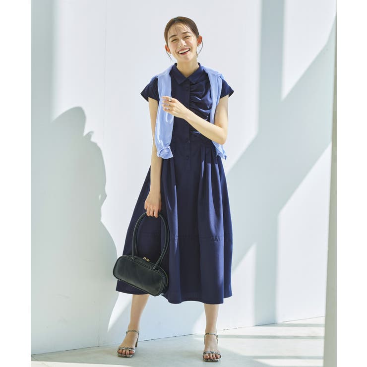 メタルボタンカラーパフカーデ | RUIRUE BOUTIQUE | 詳細画像5 