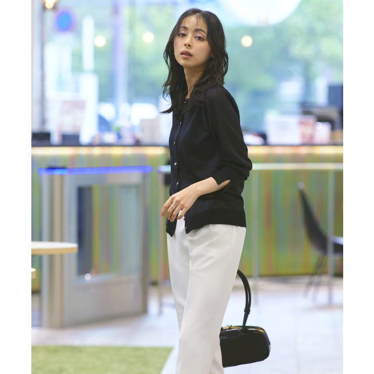 メタルボタンカラーパフカーデ | RUIRUE BOUTIQUE | 詳細画像8 