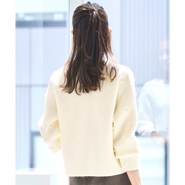 パールニットカーデ | RUIRUE BOUTIQUE | 詳細画像12 