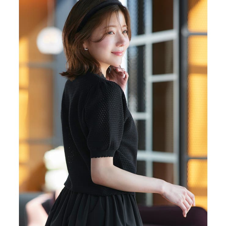 クロシェ風パフニット | RUIRUE BOUTIQUE | 詳細画像10 