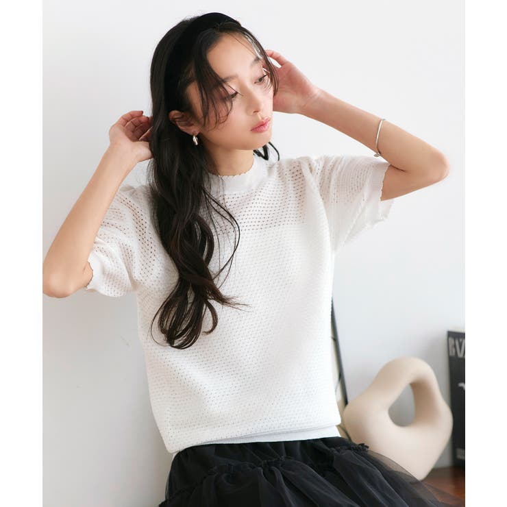 クロシェ風パフニット | RUIRUE BOUTIQUE | 詳細画像19 