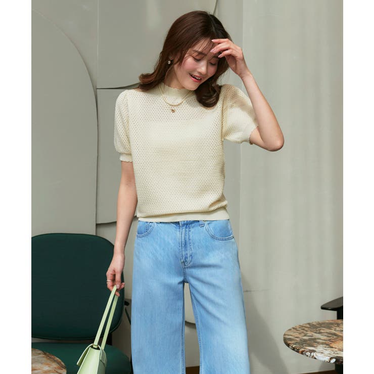 クロシェ風パフニット | RUIRUE BOUTIQUE | 詳細画像7 