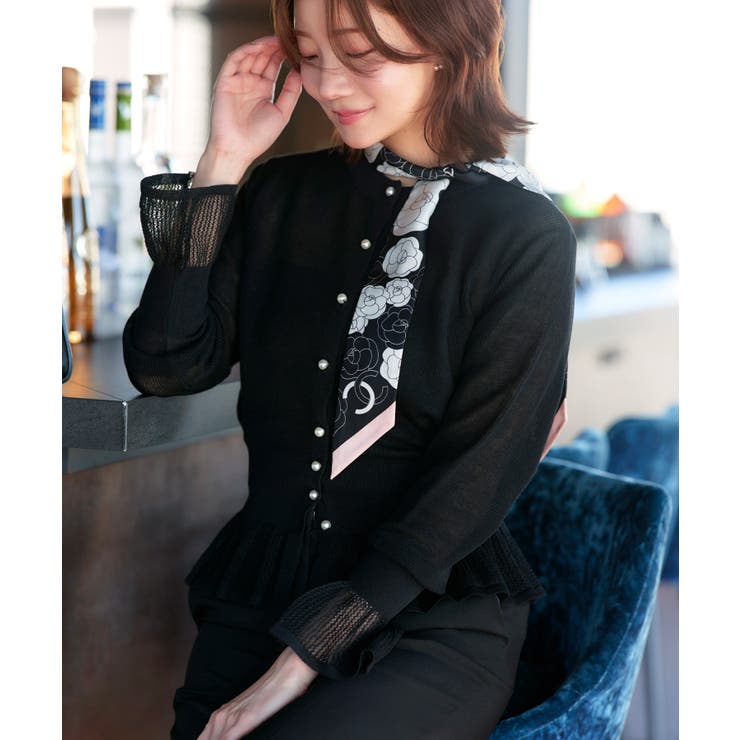 メッシュフリルカーデ | RUIRUE BOUTIQUE | 詳細画像19 