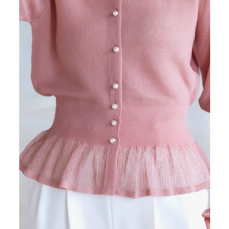 メッシュフリルカーデ | RUIRUE BOUTIQUE | 詳細画像26 