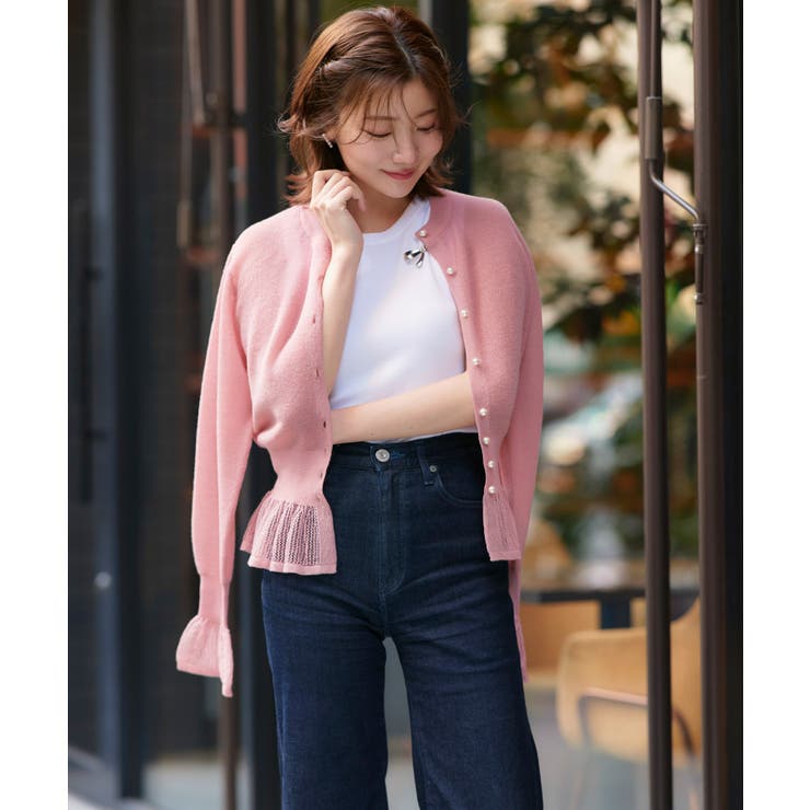 メッシュフリルカーデ | RUIRUE BOUTIQUE | 詳細画像30 