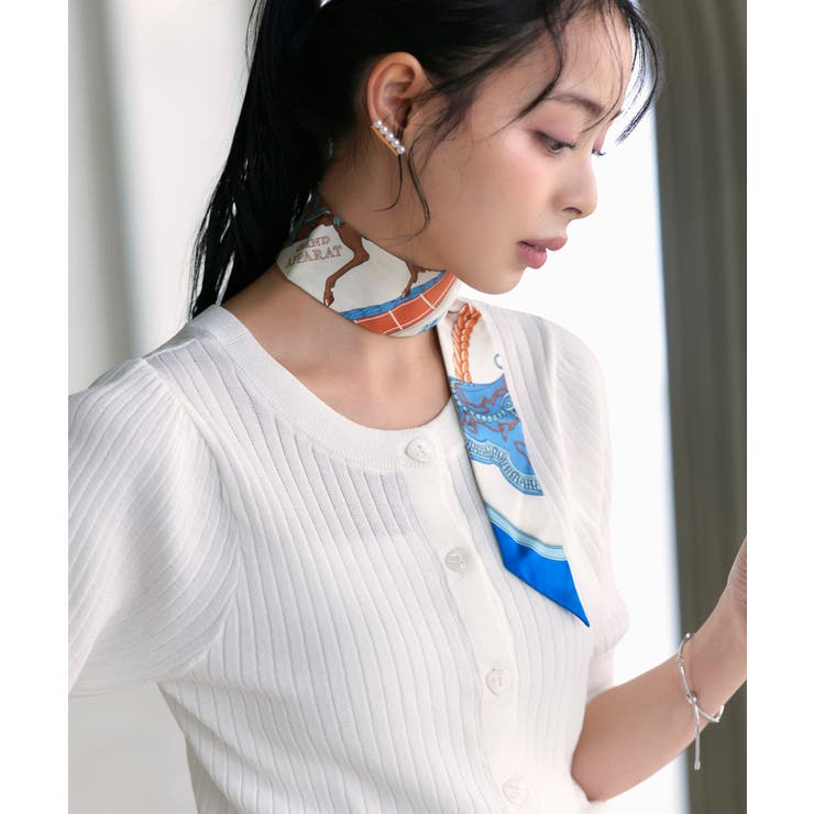 2WAYラメRIBパフカーデ | RUIRUE BOUTIQUE | 詳細画像22 