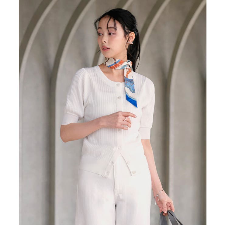 2WAYラメRIBパフカーデ | RUIRUE BOUTIQUE | 詳細画像26 