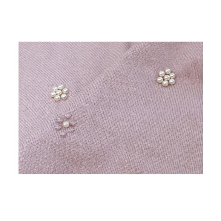 フラワーパール＆刺繍デザインパフニット | RUIRUE BOUTIQUE | 詳細画像28 