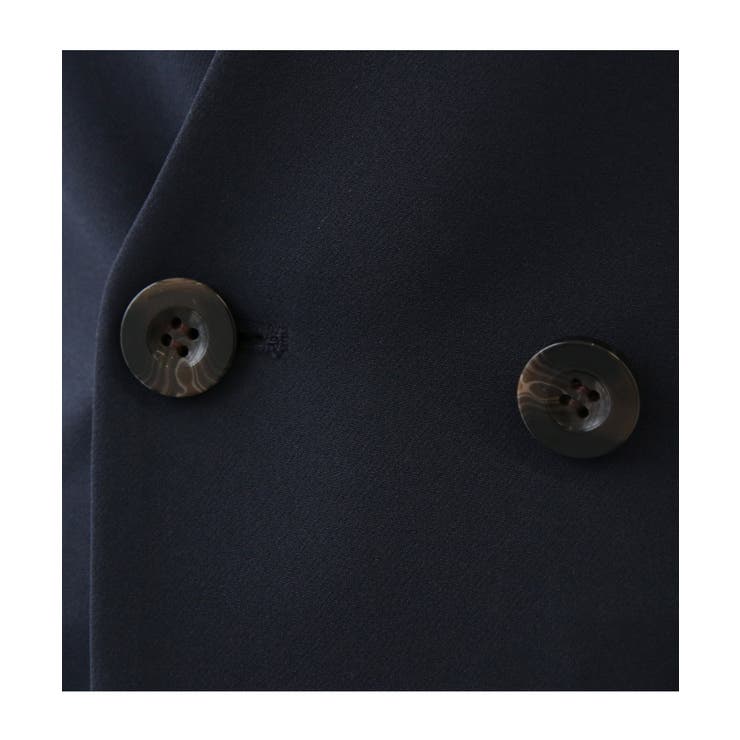 バッククロスケープダブルブレストジャケット＆ストレートパンツスーツ | RUIRUE BOUTIQUE | 詳細画像20 