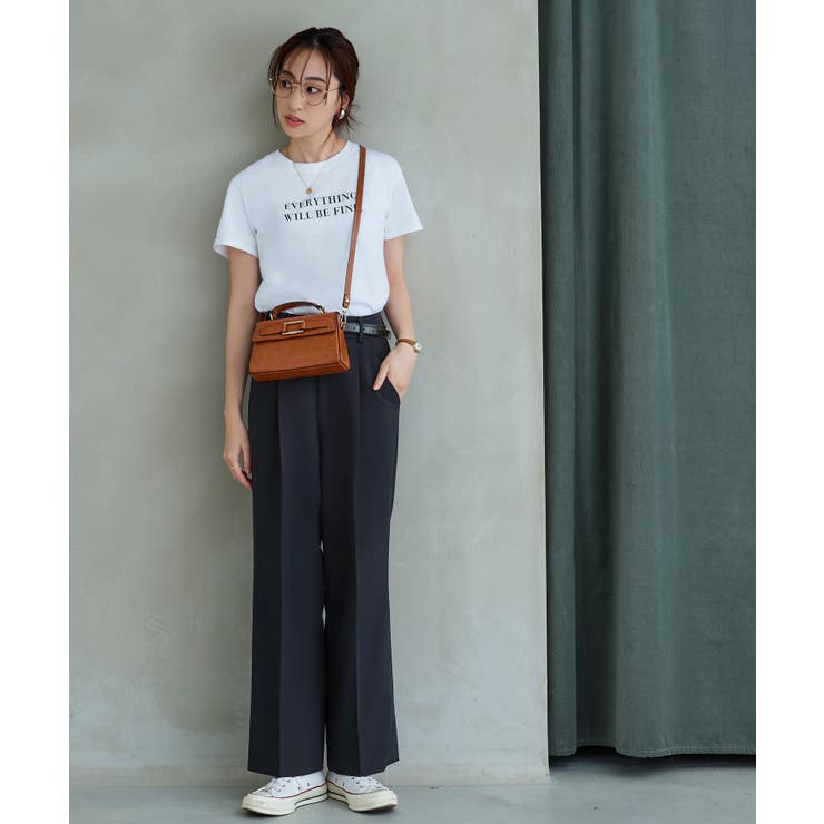 タックペプラムノーカラージャケット＆ワンタックパンツスーツ | RUIRUE BOUTIQUE | 詳細画像12 