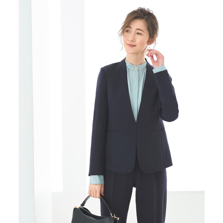 選べる4タイプ洗えるベーシックビジネススーツパンツセット | RUIRUE BOUTIQUE | 詳細画像15 