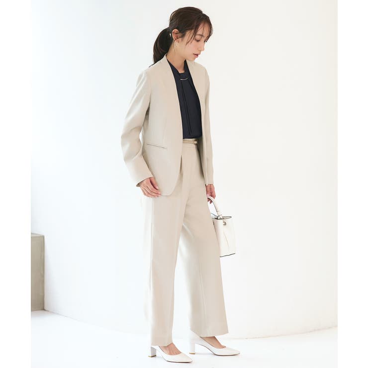選べる4タイプ洗えるベーシックビジネススーツパンツセット | RUIRUE BOUTIQUE | 詳細画像23 