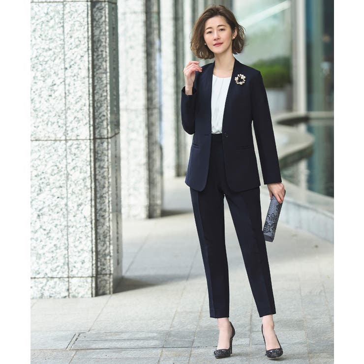選べる6タイプ洗えるスタイリッシュビジネススーツパンツセット | RUIRUE BOUTIQUE | 詳細画像18 
