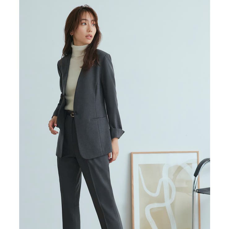 選べる6タイプ洗えるスタイリッシュビジネススーツパンツセット | RUIRUE BOUTIQUE | 詳細画像20 