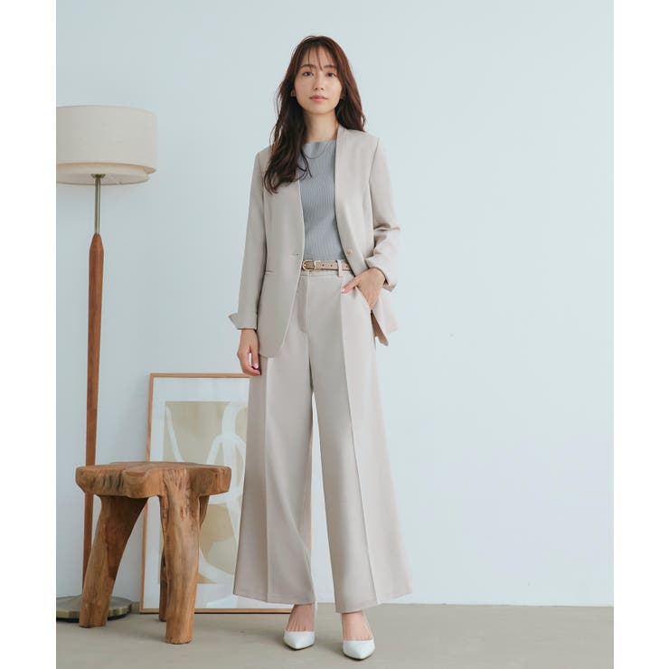選べる6タイプ洗えるスタイリッシュビジネススーツパンツセット | RUIRUE BOUTIQUE | 詳細画像23 