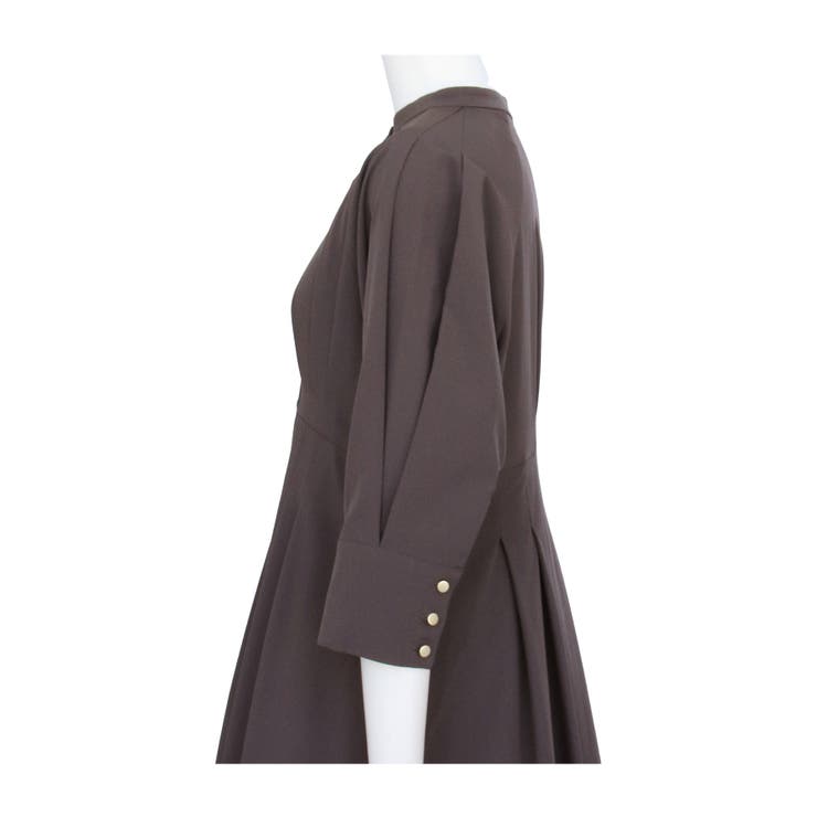 ウエストタック・バンドカラーロングワンピース | RUIRUE BOUTIQUE | 詳細画像24 