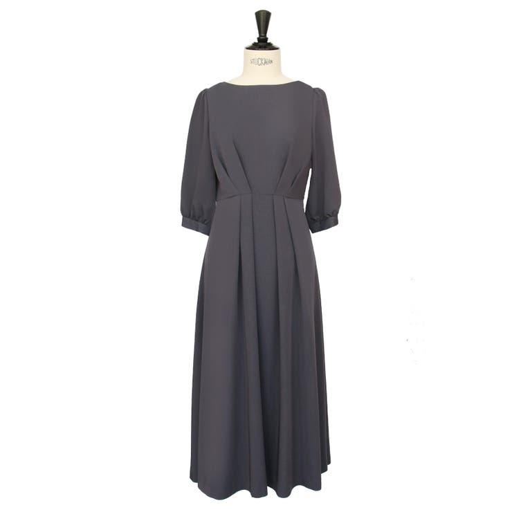 バックベルト・ウエストタック ロングワンピース | RUIRUE BOUTIQUE | 詳細画像12 
